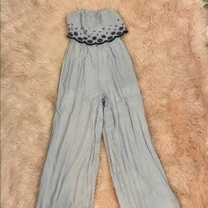 New w/o tags JESSICA SIMPSON Strapless Jumpsuit